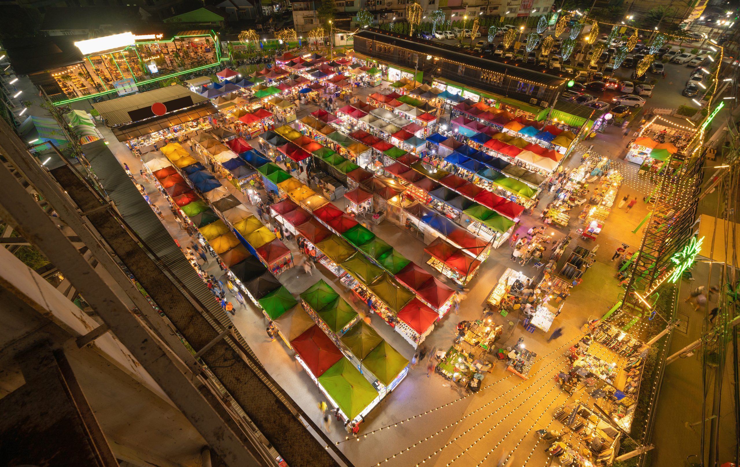 Night markets in Bangkok, Thailand